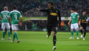 Platz 16: Alassane Plea (Borussia Mönchengladbach) - 11 Scorerpunkte (8 Tore, 3 Assists)