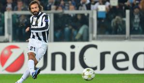 Platz 6: Andrea Pirlo (Juventus Turin) - 12 direkt verwandelte Freistöße.