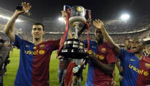 Platz 7: Sergio Busquets - damals FC Barcelona, heute FC Barcelona.
