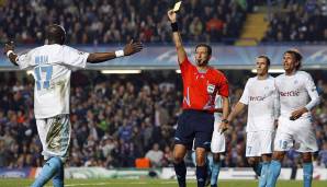 Stephane Mbia: 5 Rote Karten für QPR, Olympique Marseille, FC Sevilla.