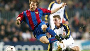 Gaizka Mendieta (2002 von Lazio Rom zum FC Barcelona ): Für unfassbare 48 Millionen holte Lazio den Stürmer im Jahr 2001, der das Kunststück vollbrachte, in 31 Einsätzen kein einziges Mal zu knipsen. Bei Barca war seine Quote unwesentlich besser.