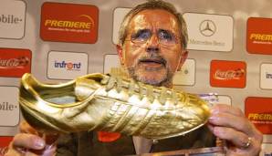 Gerd Müller ist der einzige deutsche Spieler, der den Goldenen Schuh bislang gewinnen konnte.