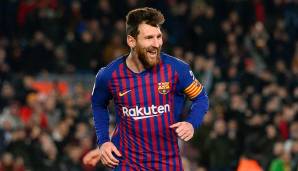 Platz 1: Lionel Messi - 310 Tore für FC Barcelona.