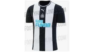 Newcastle United - Heimtrikot: Keine Überraschungen bei den Farben der Magpies - Schwarz und Weiß. Neu sind eigentlich nur die breiteren Streifen.