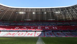 5.: Allianz Arena (FC Bayern München) – Einnahmen 2017/18: 103,8 Millionen Euro – Kapazität: 75.000 - Zuschauerschnitt 2017/18: 75.000 Zuschauer.