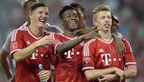 MITCHELL WEISER: Kam noch unter Jupp Heynckes beim FC Bayern zu seinem Profidebüt, reifte jedoch unter Guardiola zum aufstrebenden Bundesliga-Spieler.