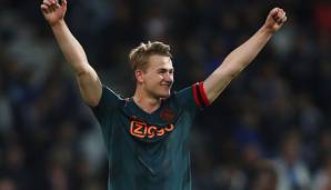 Matthijs de Ligt wird Ajax Amsterdam im Sommer wohl verlassen.