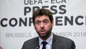 Andrea Agnelli ist Chef von Juventus Turin und steht der Europäischen Klub-Vereinigung ECA vor.