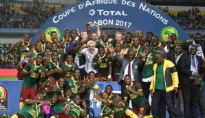 Kamerun gewann 2017 die letzte Auflage des Afrika-Cups.