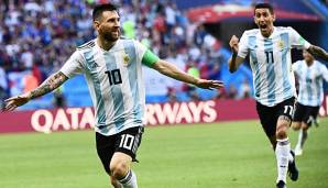 Angel Di Maria und Lionel Messi spielen seit Jahren in der argentinischen Nationalmannschaft zusammen.