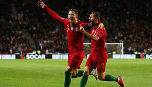 Cristiano Ronaldo traf im Halbfinale gegen die Schweiz dreifach.