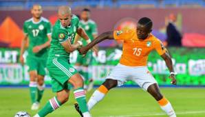 Algerien gewann nach Elfmeterschießen gegen die Elfenbeinküste.