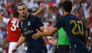 Gareth Bale hat für Real Madrid im Test gegen Arsenal getroffen, Marco Asensio droht dagegen ein langer Ausfall.