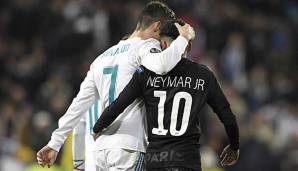 Superstars unter sich: Cristiano Ronaldo versteht sich nach eigenen Angaben bestens mit Neymar.