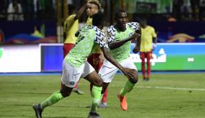Odion Ighalo trug mit zwei Treffern maßgeblich zu Nigerias Einzug ins Viertelfinale bei.