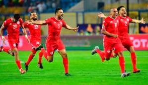 Tunesien bejubelt den Einzug ins Viertelfinale.