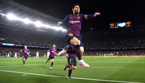PLATZ 1: LIONEL MESSI (FC Barcelona) - 225 Mal als Man of the Match ausgezeichnet.