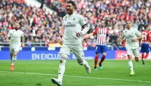 Platz 1: Sergio Ramos – 43 Tore (Real Madrid)