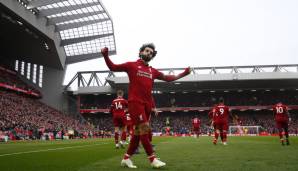 Platz 5 - Mohamed Salah (Ägypten): 2017/18 für 42 Mio. Euro von AS Rom zum FC Liverpool.