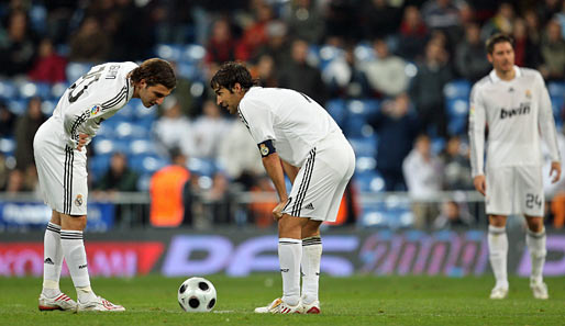 Higuain und Raul erzielten in dieser Saison bereits 14 Tore für Real Madrid