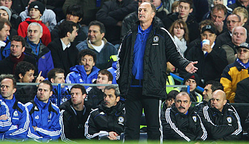 Steht vor dem Topspiel gegen ManUtd unter Druck: Chelsea-Coach Scolari