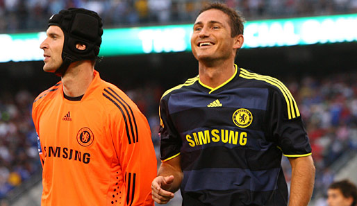 Frank Lampard (r.) wechselte 2001 von West Ham United zum FC Chelsea London