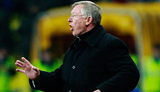 Sir Alex Ferguson trainiert Manchester United seit 1986