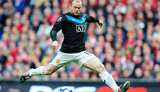 Wayne Rooney spielt seit 2004 für Manchester United