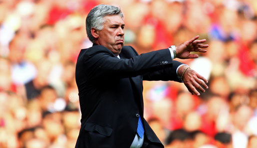 Der Dirigent: Chelsea-Coach Carlo Ancelotti kam 2009 vom AC Mailand nach London