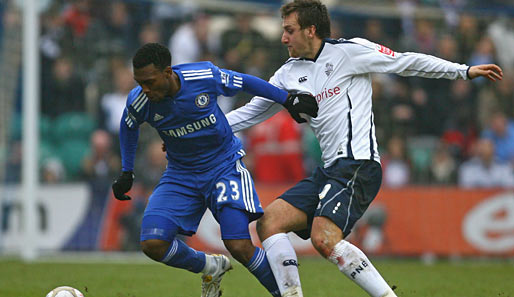 Daniel Sturridge (l.) erzielte das 2:0 für den FC Chelsea gegen Preston North End