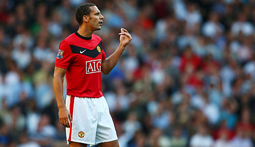 Rio Ferdinand spielte 76 Mal für Manchester United