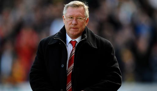 Alex Ferguson ist seit 1986 bei Manchester United
