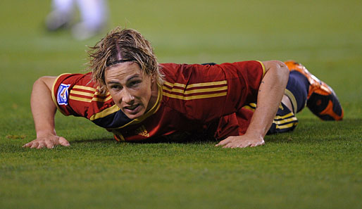 Fernando Torres trug in seiner Karriere bislang 72 Mal das spanische Nationaltrikot
