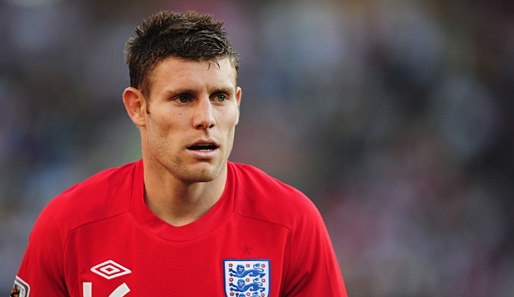 James Milner absolvierte bisher zwölf Länderspiele für die englische Nationalmannschaft