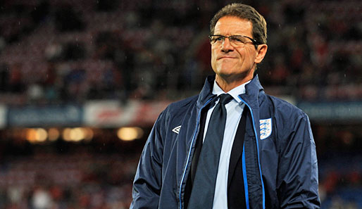 Fabio Capello holte als englischer Nationaltrainer im Schnitt bislang 2,2 Punkte pro Spiel