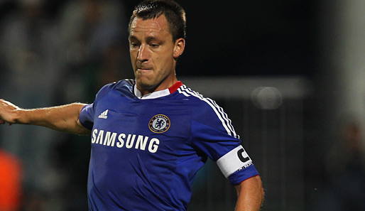 Der Kapitän der Blues, John Terry, spielt bereits seit seiner Jugend für Chelsea