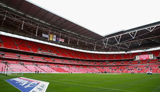 Findet hier bald ein WM-Finale statt? Das ehrwürdige Londoner Wembley-Stadion