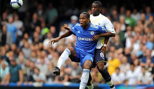 Das letzte Spiel verloren Didier Drogba und der FC Chelsea mit 1:2 bei Tottenham Hotspur