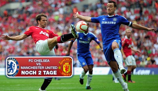 Im englischen Supercup siegte Manchester United zu Beginn der Saison über den FC Chelsea