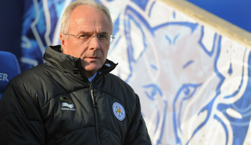 Sven-Göran Eriksson war seit Oktober 2010 bei Leicester City im Amt