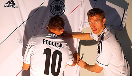 Per Mertesacker und Lukas Podolski sind seit Jahren feste Größen in der Nationalmannschaft