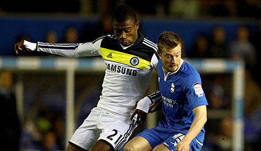 Salomon Kalou (l.) zog mit Chelsea ins FA-Cup-Viertelfinale ein