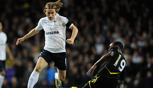 Tottenham gegen Bolton: In der Liga gab es zuletzt ein 3:0 für die Spurs um Luka Modric (l.)