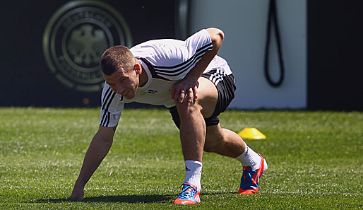 Bevor es zum FC Arsenal geht, bestreitet Lukas Podolski mit Deutschland die EM 2012
