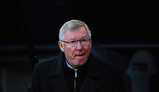 "Not amused": Manchester-Legende Sir Alex Ferguson