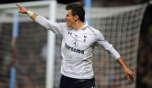 Gareth Bale stand vor seinem Wechsel zu Tottenham auf dem Zettel von Alex Ferguson