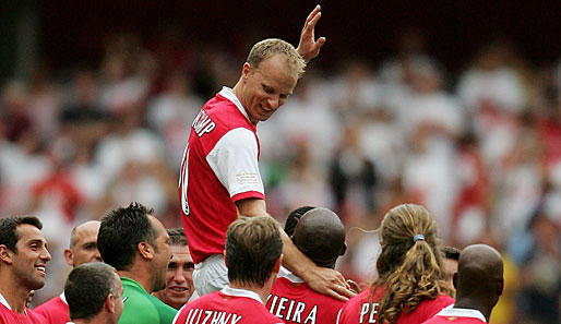 Viele erfolgreiche Jahre erlebte Denis Bergkamp beim FC Arsenal - nun bekommt er einen Statue