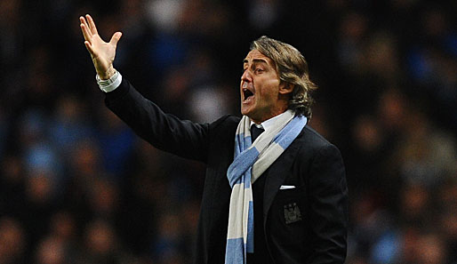 Überraschenderweise ist City-Coach Mancini gegene die Schuldenbremse in der Premier League
