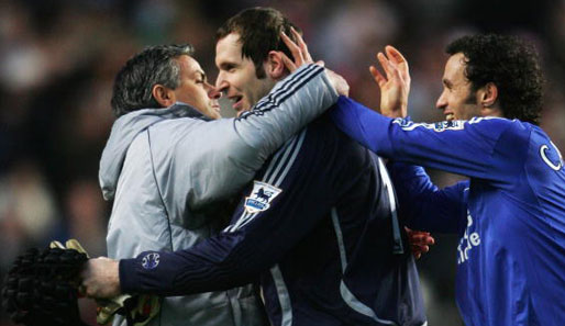 Petr Cech feierte beim FC Chelsea gemeinsam mit Jose Mourinho große Erfolge