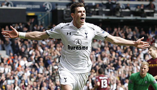 Gareth Bale ist der Überflieger des Jahres bei den Spurs - 19 Tore und acht Vorlagen sind der Beweis
